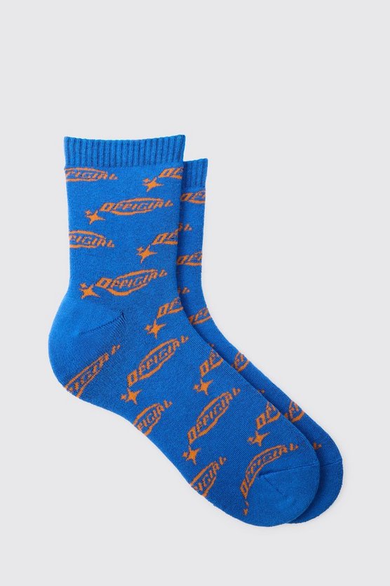 Socken mit Official-Logo
