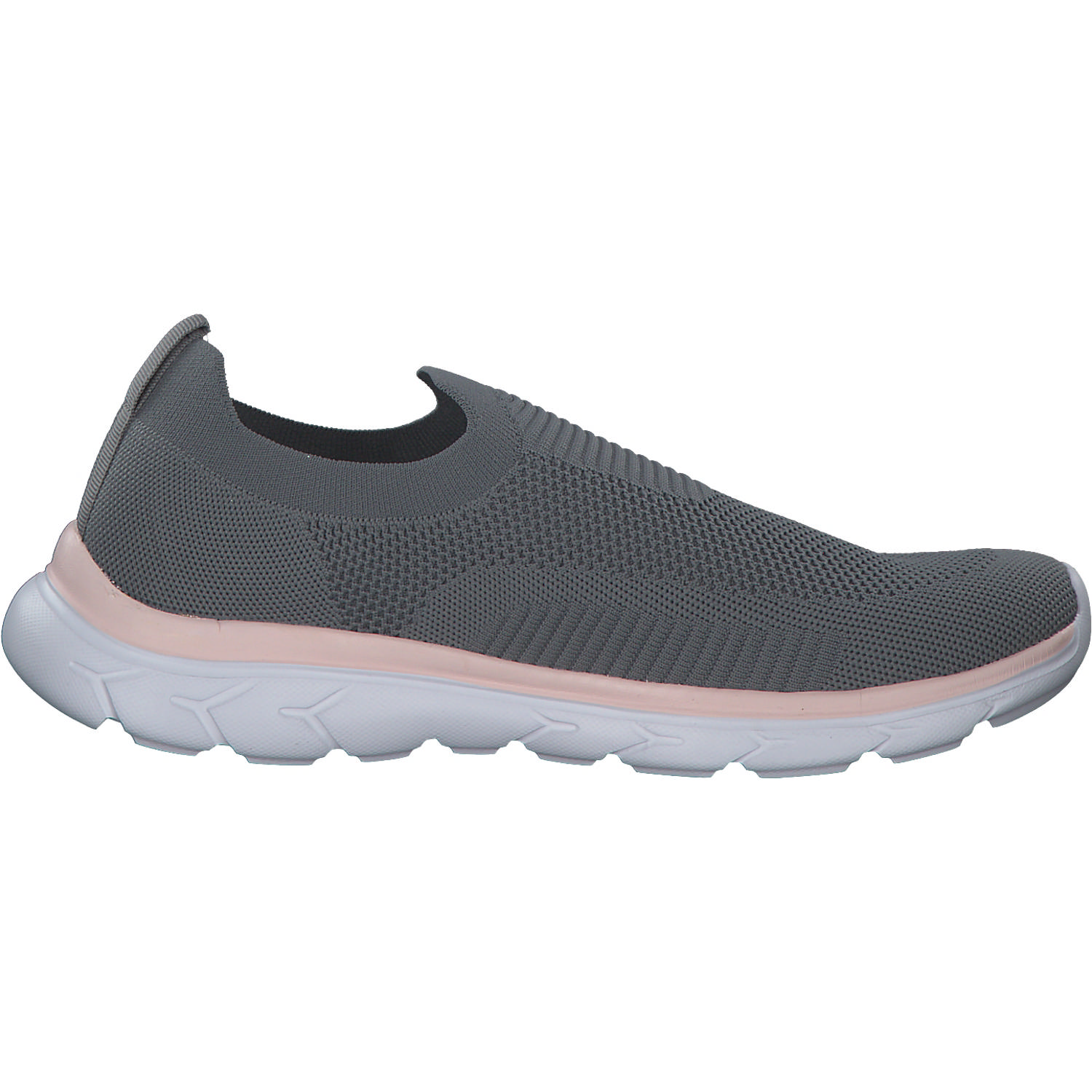 KangaROOS KN-Bristol 39279, Slip-On-Sneaker, Damen, ultimate grey/frost pink