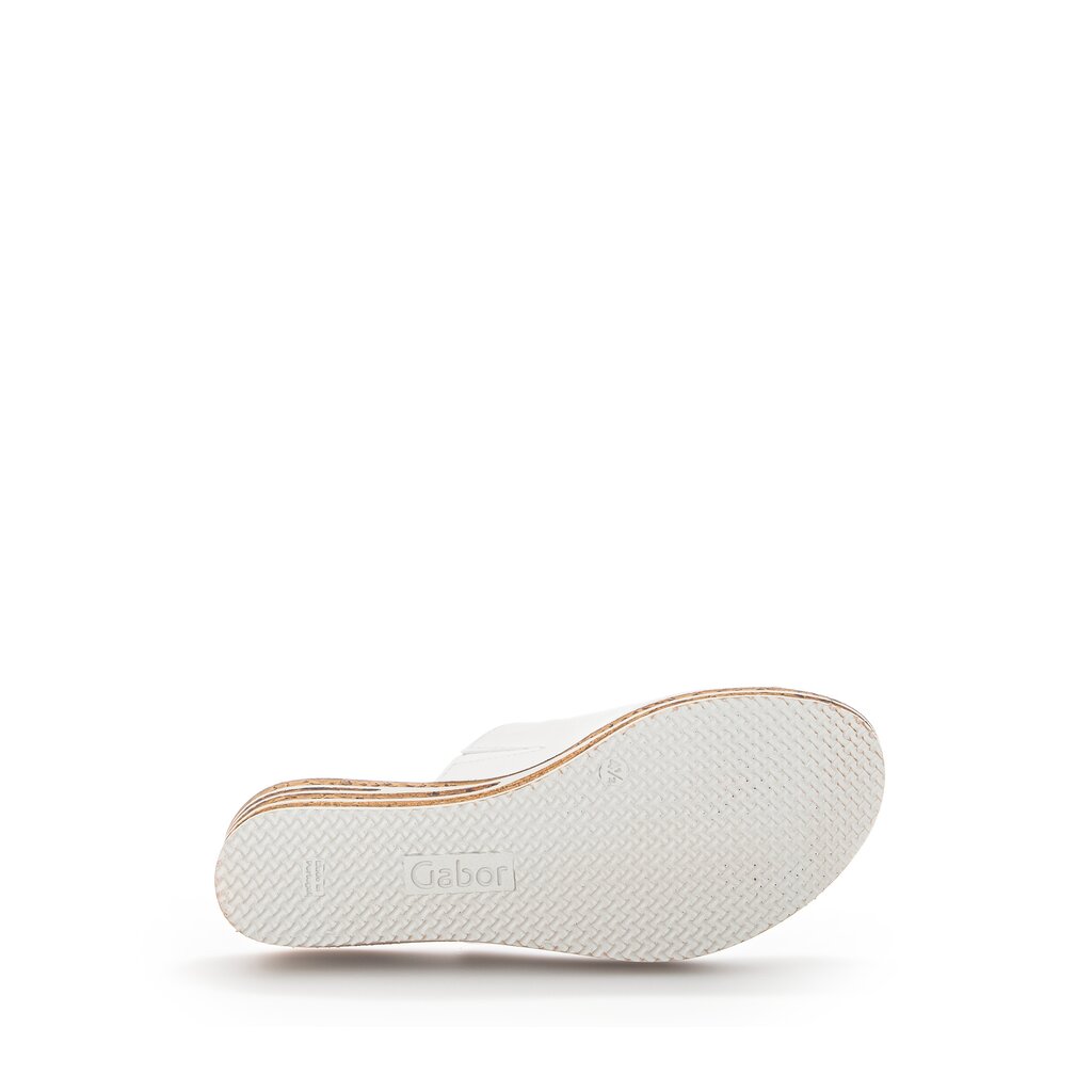 Gabor fashion Pantolette weiß