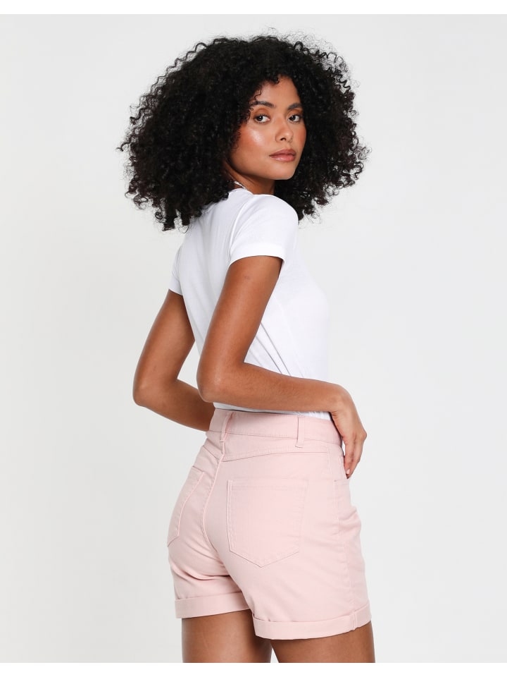 Threadbare Jeansshorts THB Calais Classic in Pink günstig kaufen 44