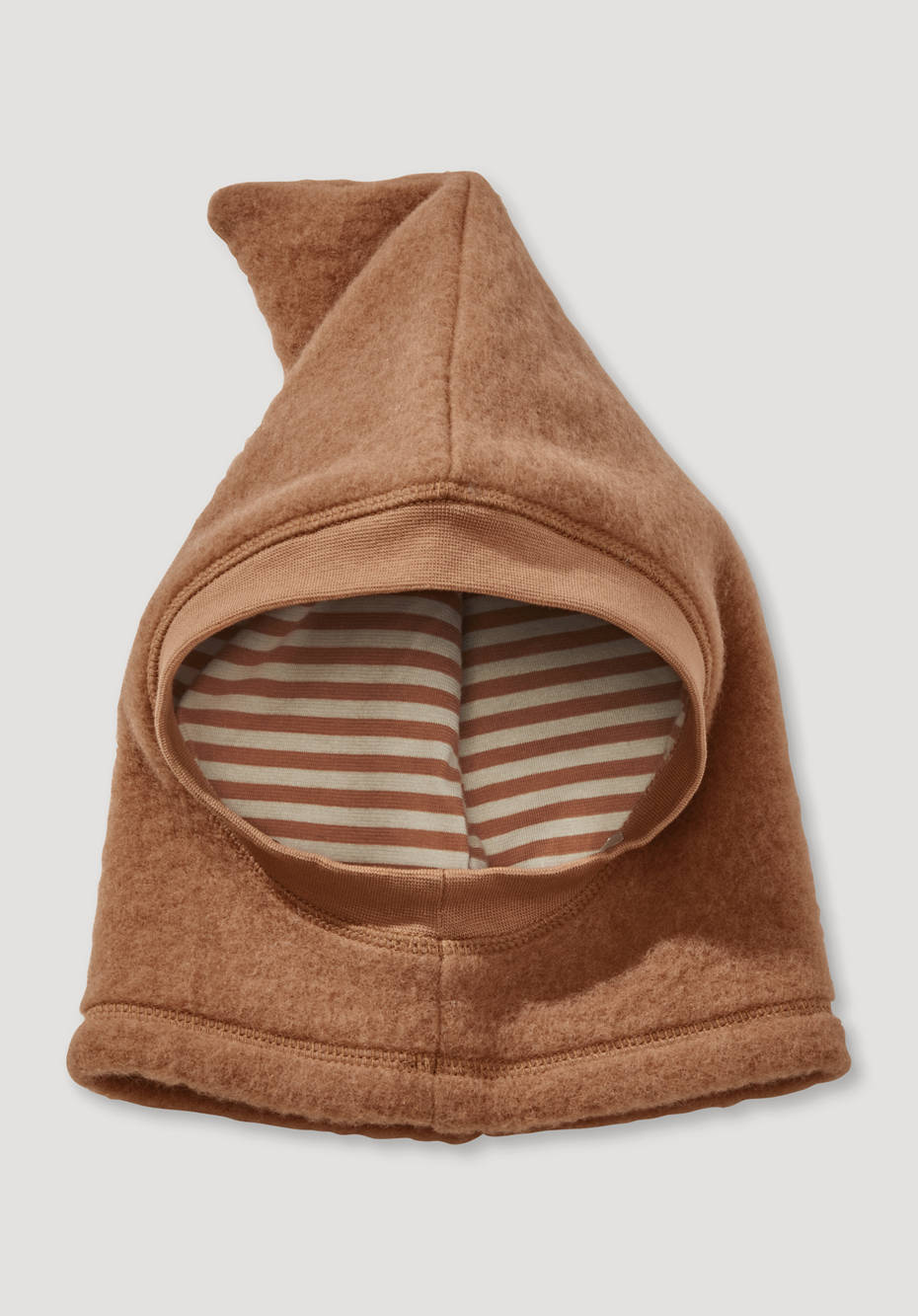 Wollfleece Mütze aus reiner Bio-Merinowolle