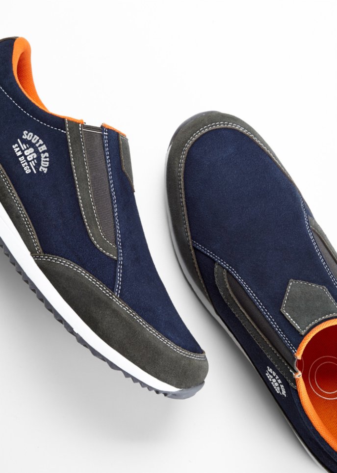 Slipper aus Leder