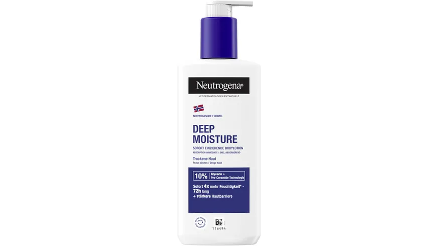 Neutrogena Deep Moisture Bodylotion 250 ml