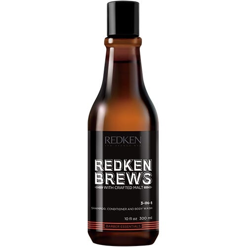 Redken Brews 3-in-1 Shampoo & Conditioner & Bodywash 300 ml