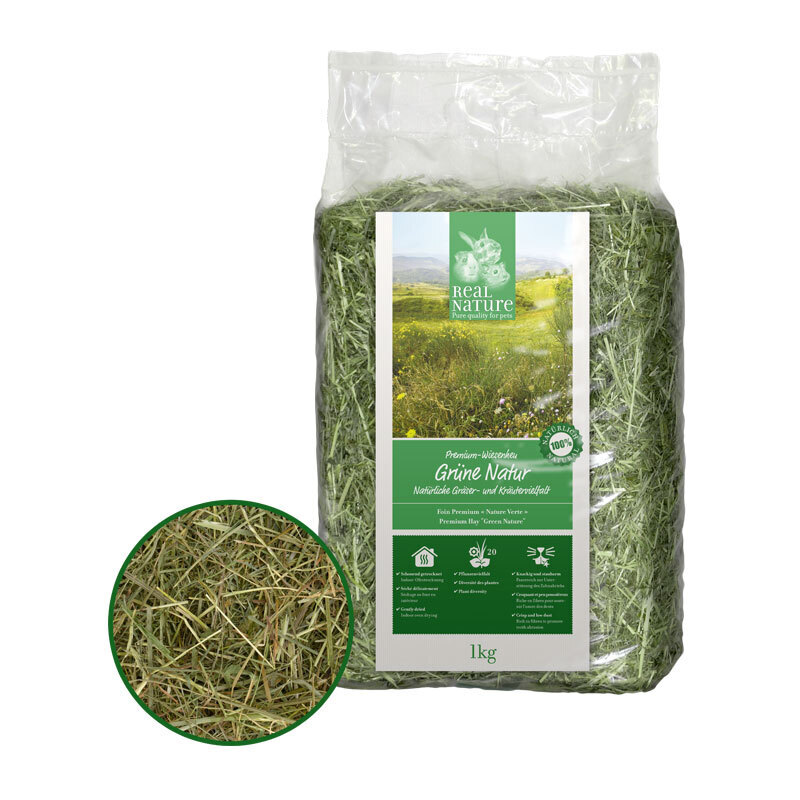 REAL NATURE Futter & Heu REAL NATURE Grüne Natur 1 kg