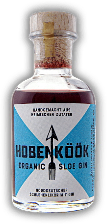 Hobenköök Organic Sloe Gin 0,05 Liter Hobenköök Organic Sloe Gin 0,05 Liter Norddeutscher Schlehenlikör mit Gin. 0,05	 Liter - Vol 28%