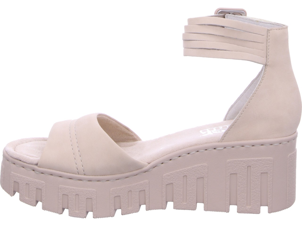 RIEKER Klassische Sandalen beige