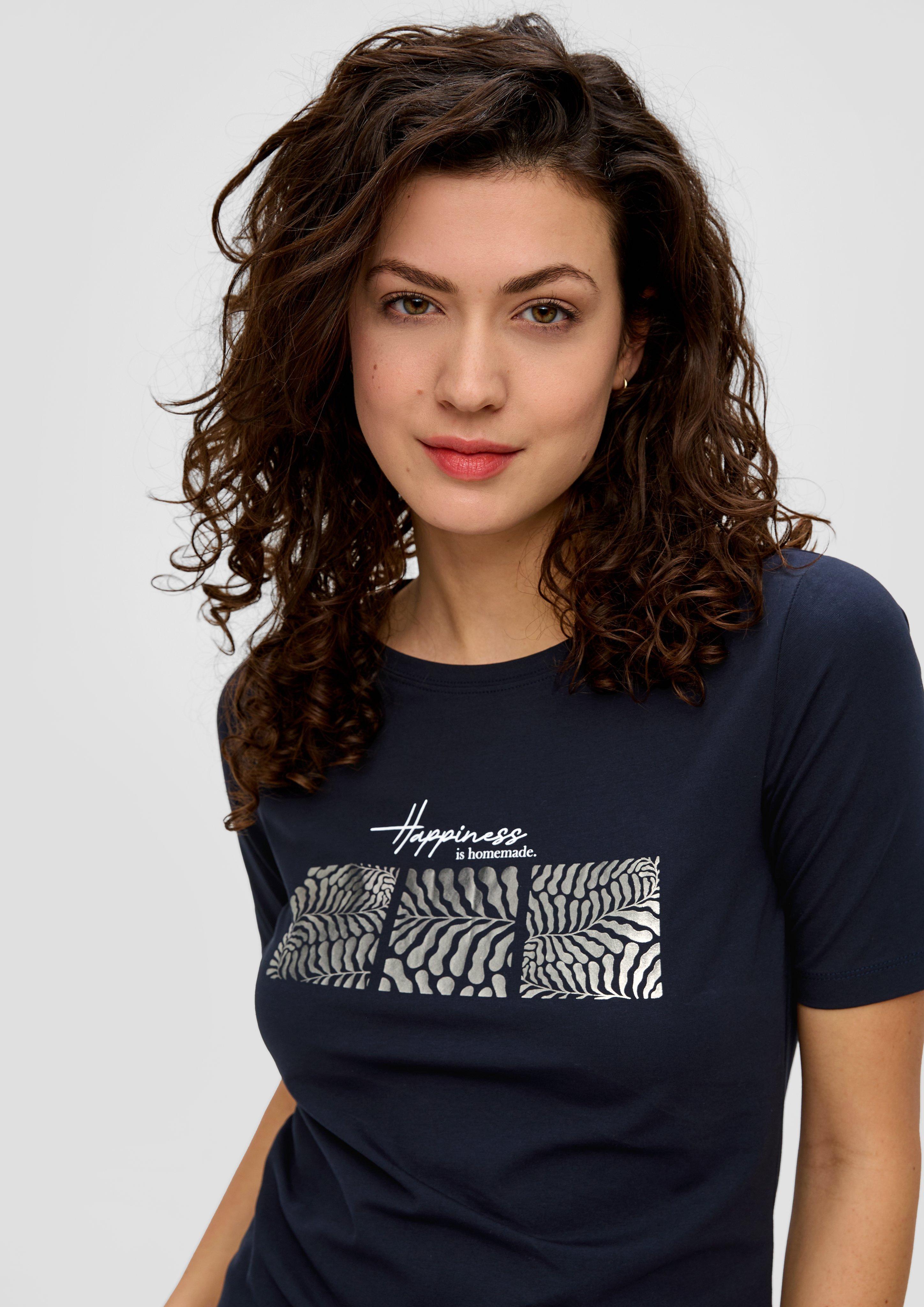 T-Shirt mit Frontprint  2144441-59D3
