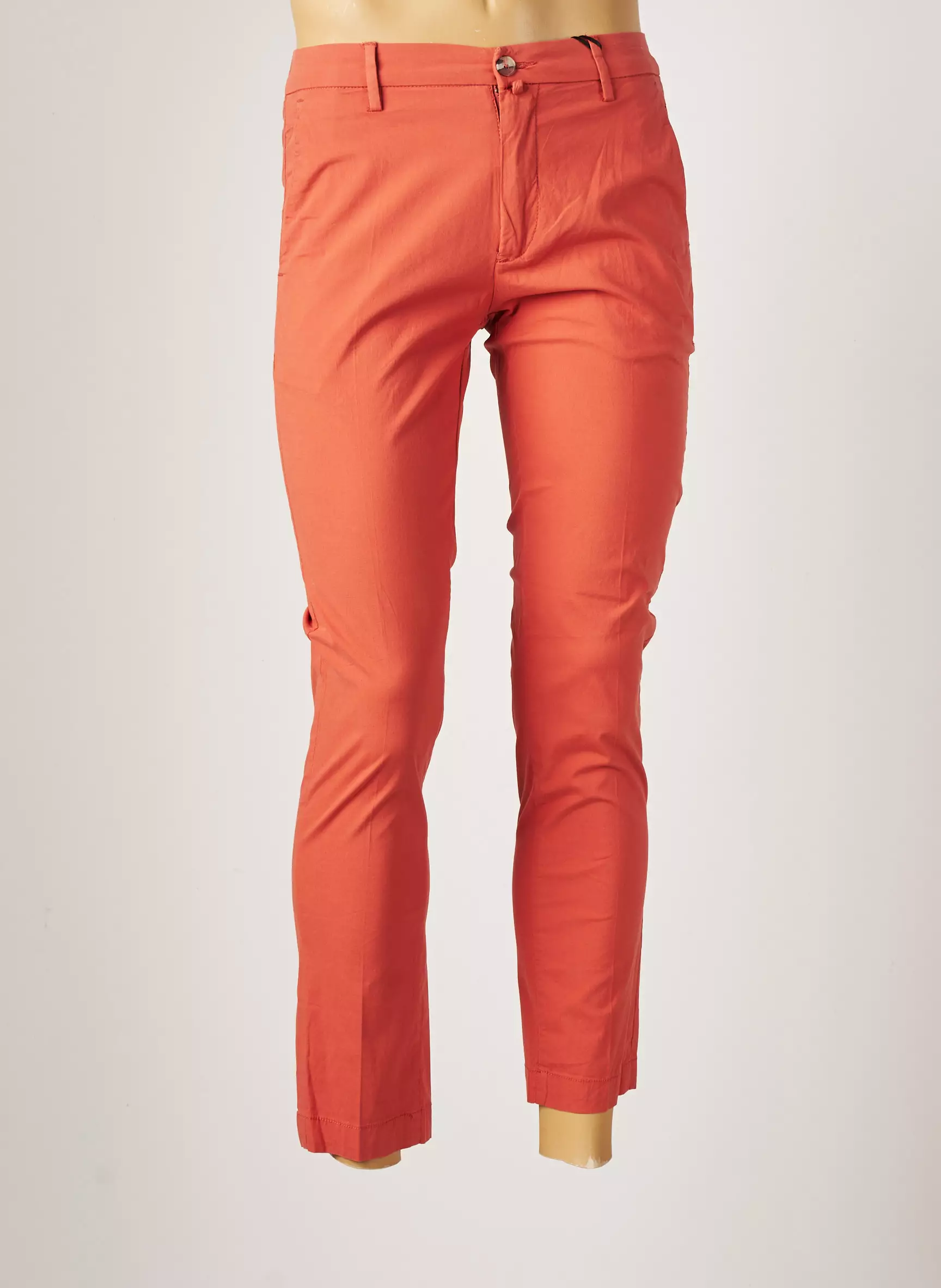Doppelganger Pantalons Chino Homme couleur orange