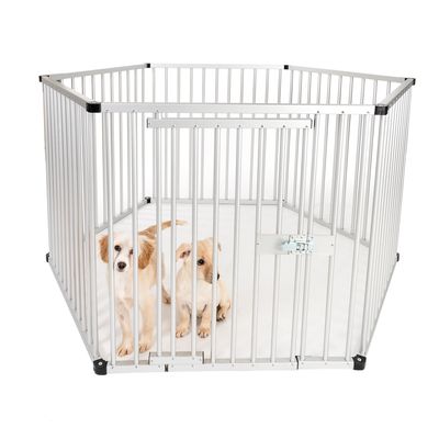 Welpenfreilaufgehege aus Aluminium