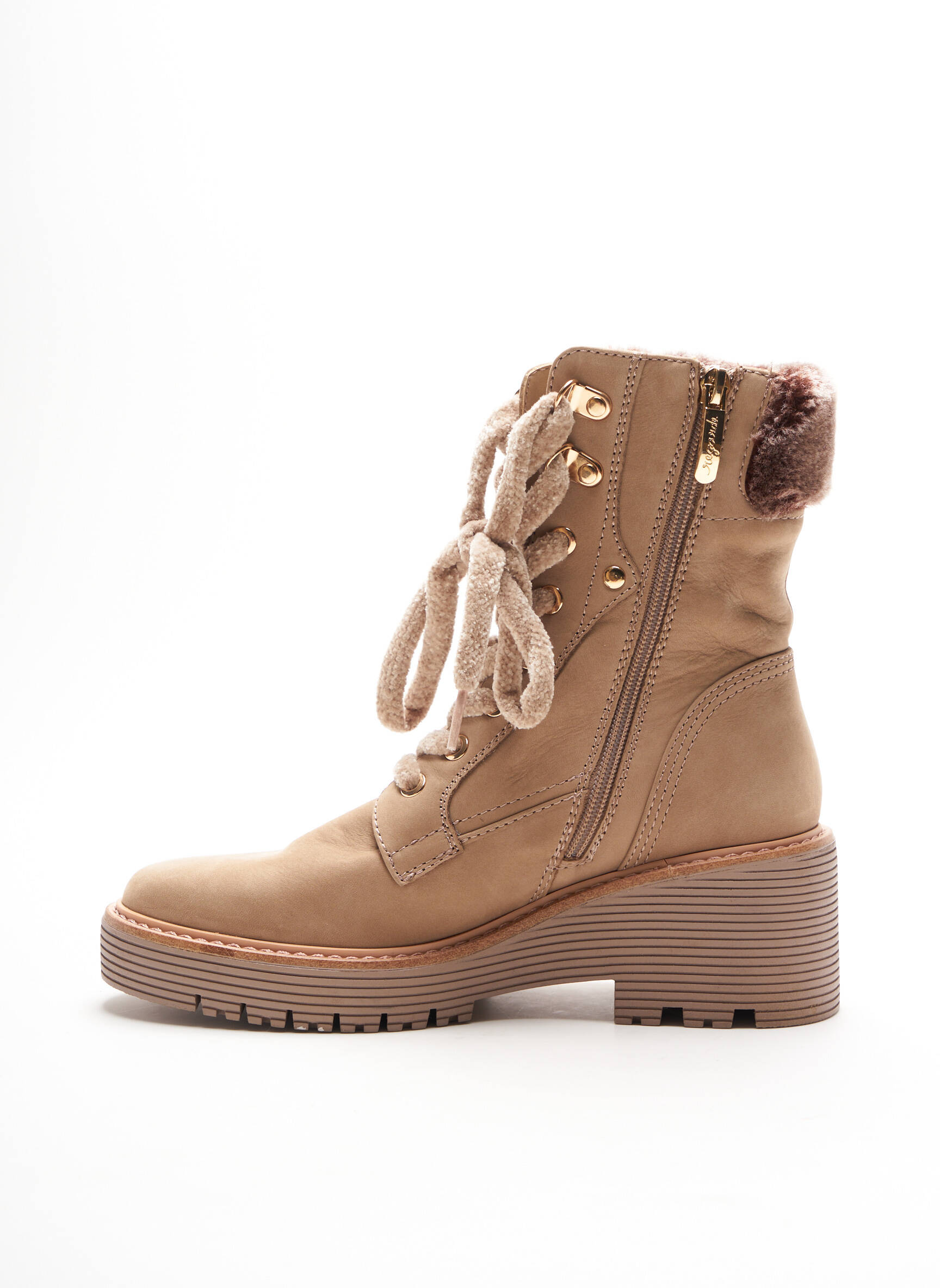 Regarde Le Ciel Bottines Femme couleur beige