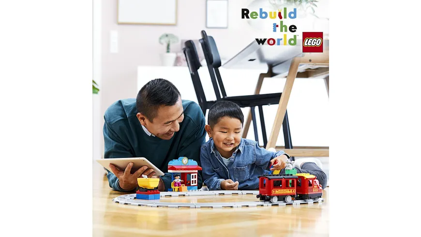 LEGO DUPLO 10874 Dampfeisenbahn