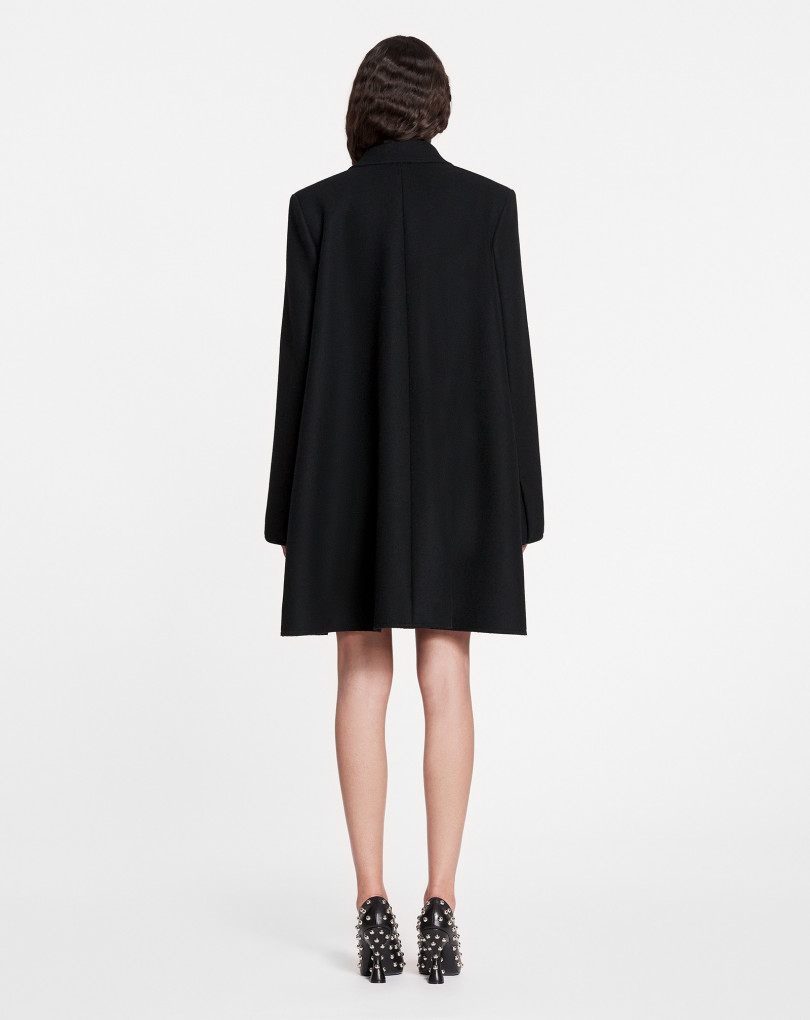 CABAN EN LAINE EFFET CAPE