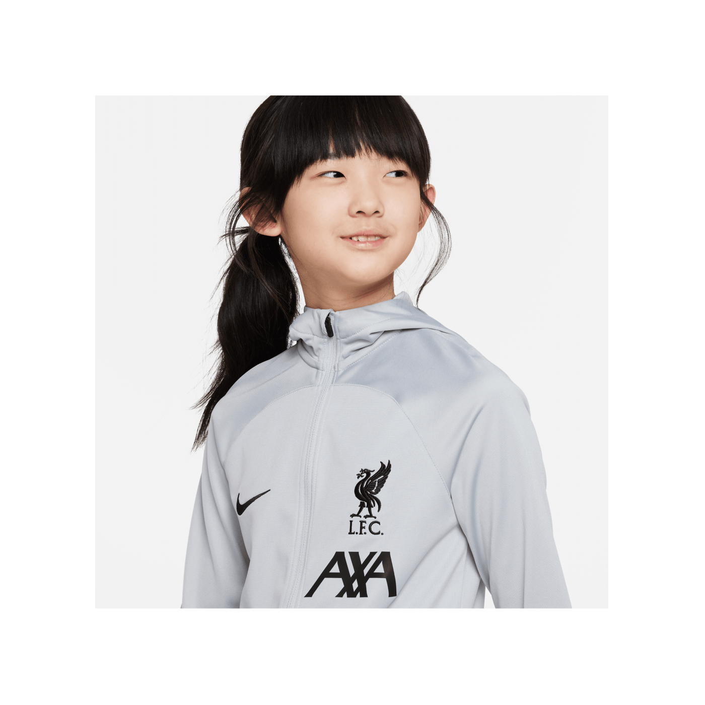 Nike FC Liverpool Trainingsanzug Grau F013