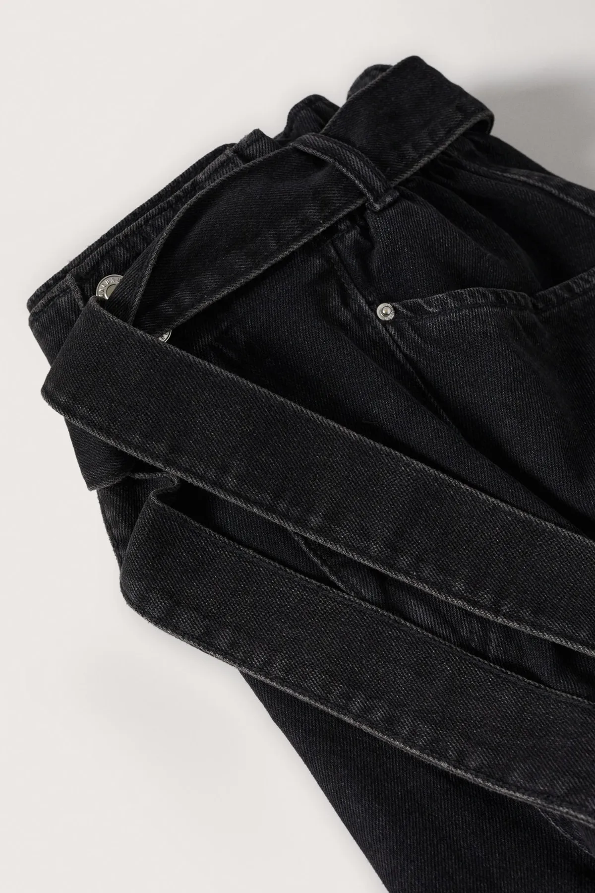 MANGO  37000459 Damen / Mädchen Schwarzer Denim