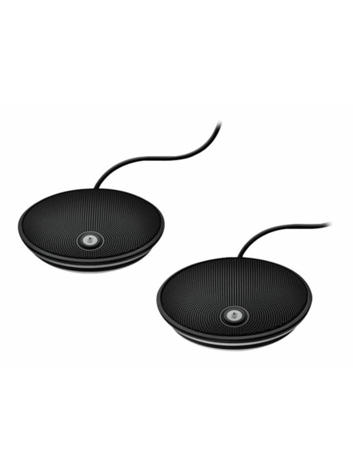 Logitech Mikrofone für den Tisch für bis zu 20 Teilnehmern in Schwarz günstig kaufen onesize