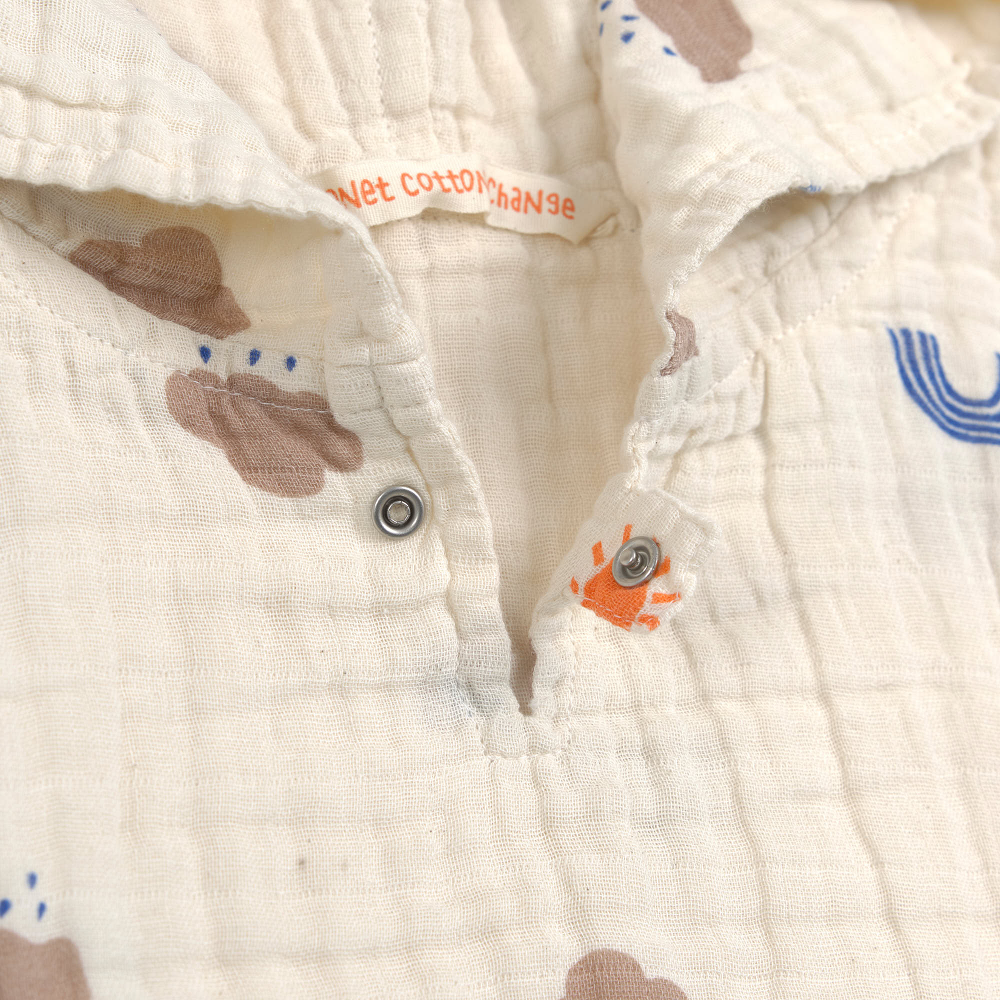 Badeponcho Kinder - Nature, Beige