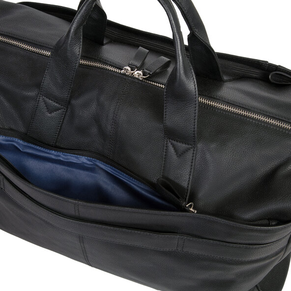 Weekender TORO, Nappaleder, schwarz