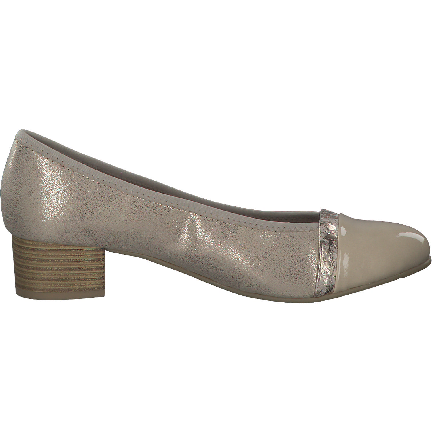 Jana Shoes 22366, Pumps, Damen, Gold (Sirocco Gold)