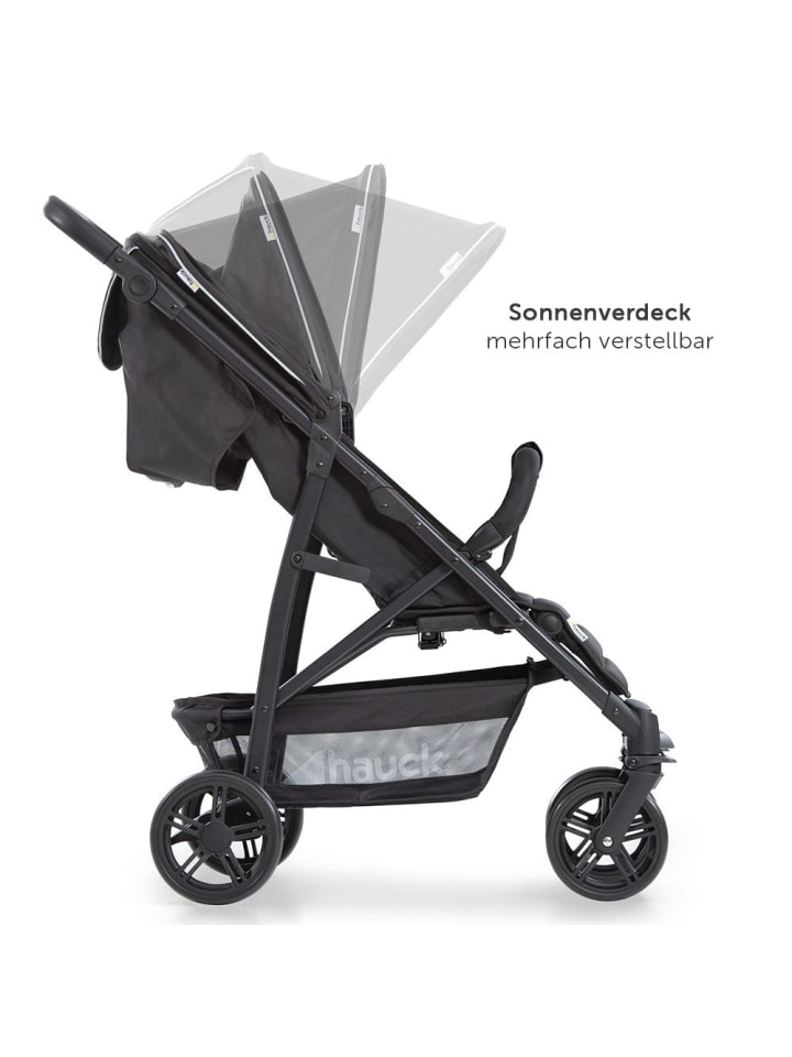 Hauck Buggy Rapid 4 - Caviar Black in schwarz günstig kaufen onesize