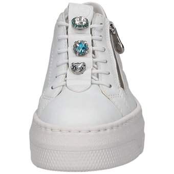 Rieker Plateau Sneaker in weiß