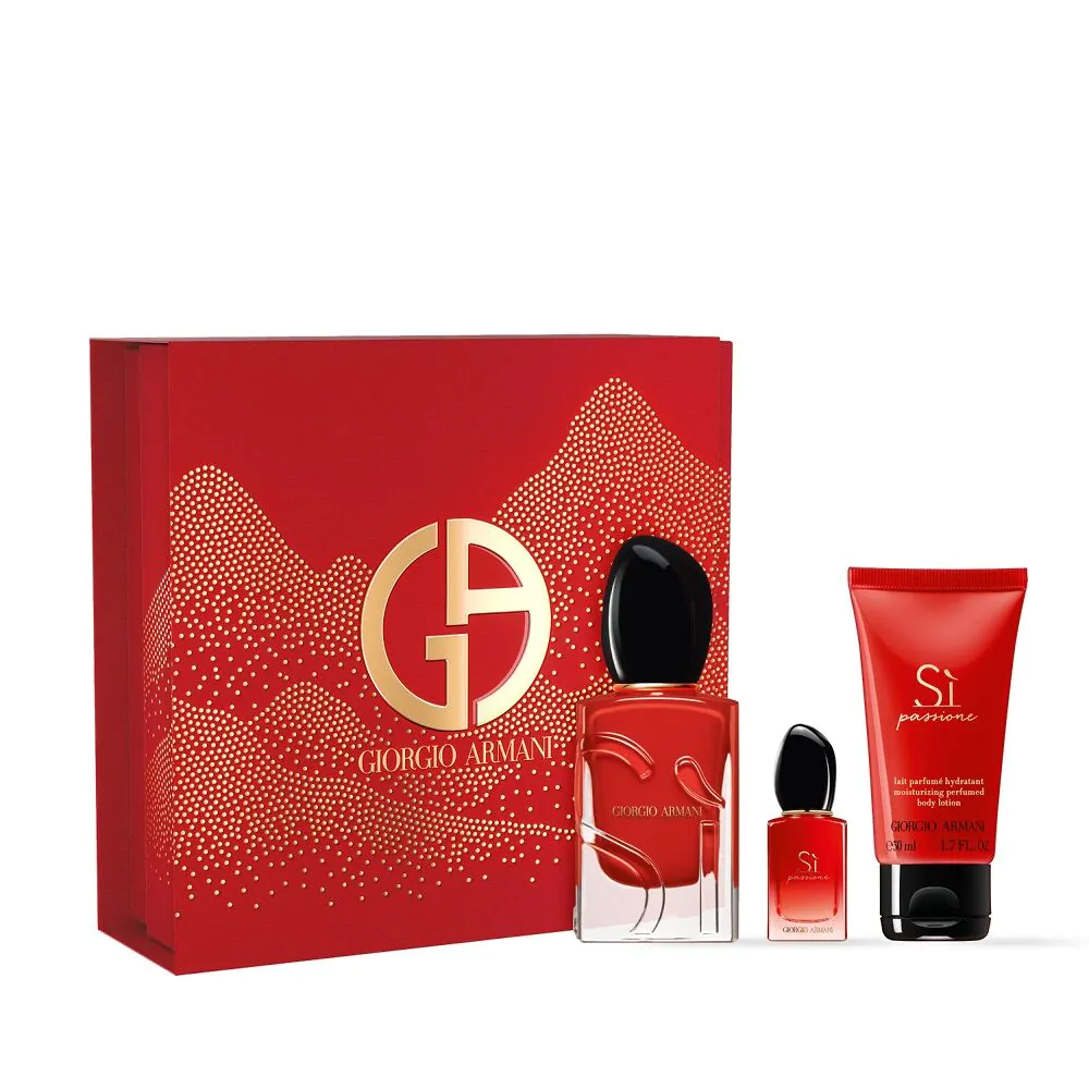 Giorgio Armani božićni poklon set za žene Sì Passione parfemska voda + losion za tijelo