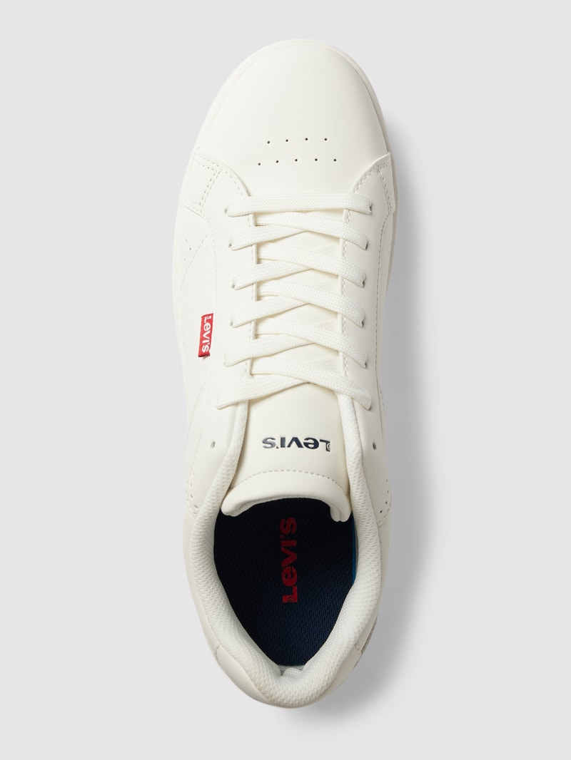 Sneaker mit Label-Details Modell 'RUCKER' in weiß