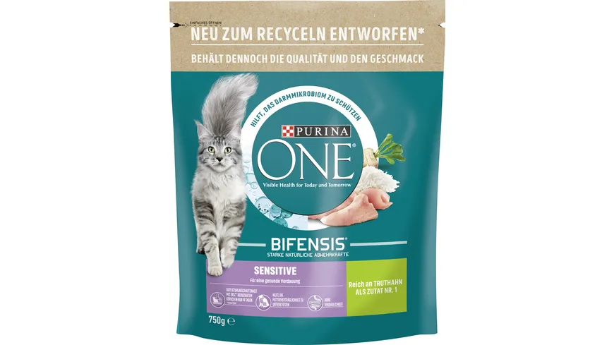 PURINA ONE SENSITIVE Truthahn 750 g