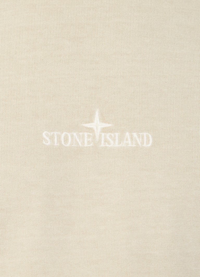 Tricou Stone Island 22258 cu logo brodat