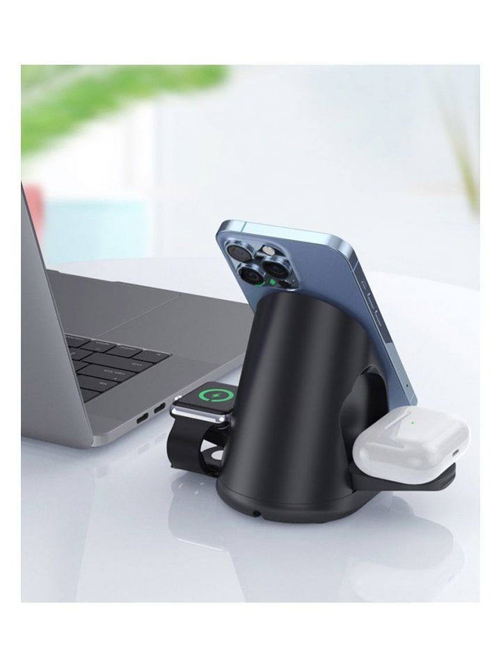 SWEET ACCESS 3in-1-Ladestation in Schwarz günstig kaufen onesize