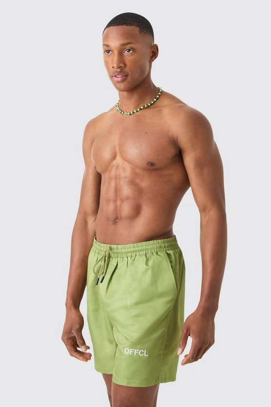 Mittellange Ofcl Badehose