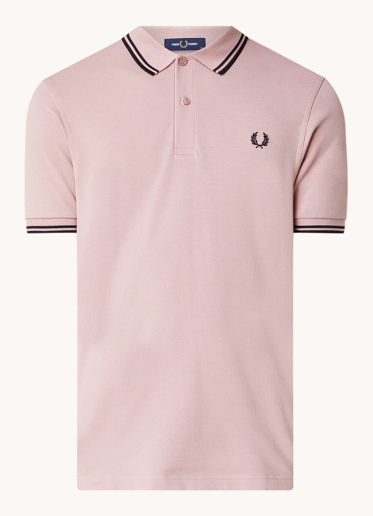 Πόλο μπλουζάκι Fred Perry Regular Fit από βαμβακερό πικέ με κέντημα λογότυπου