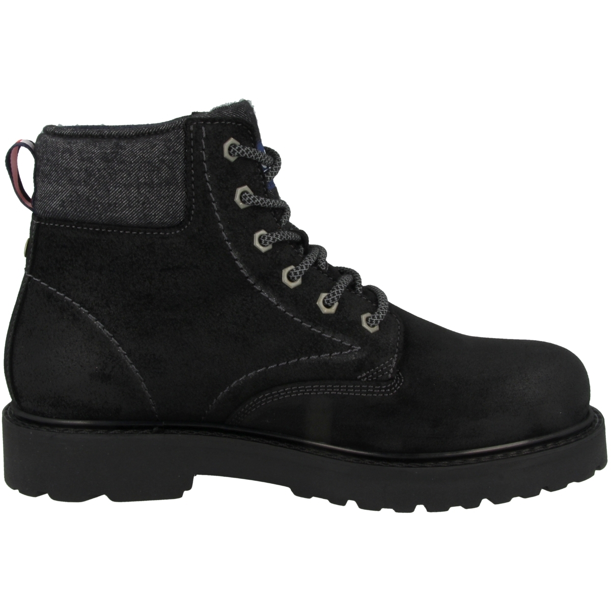 Tommy Hilfiger Tommy Jeans Lace Up Schnürboots schwarz