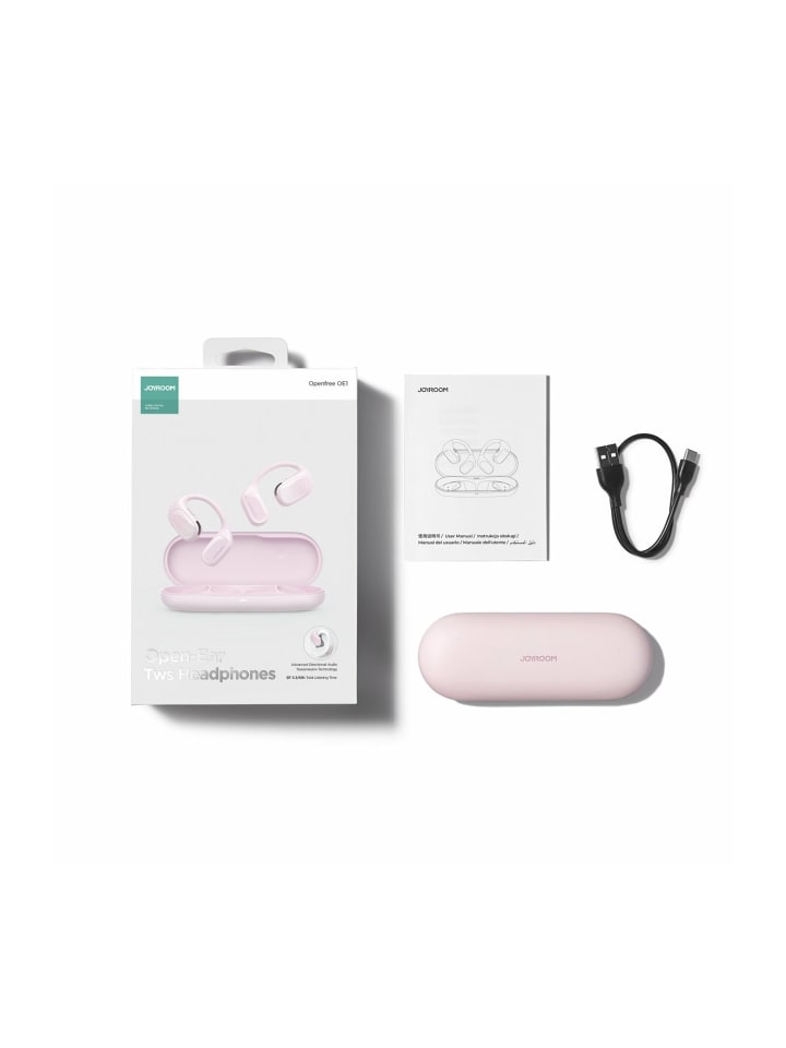 COFI 1453 Joyroom Openfree JR-OE1 kabellose On-Ear-Kopfhörer Rosa in Rosa günstig kaufen onesize
