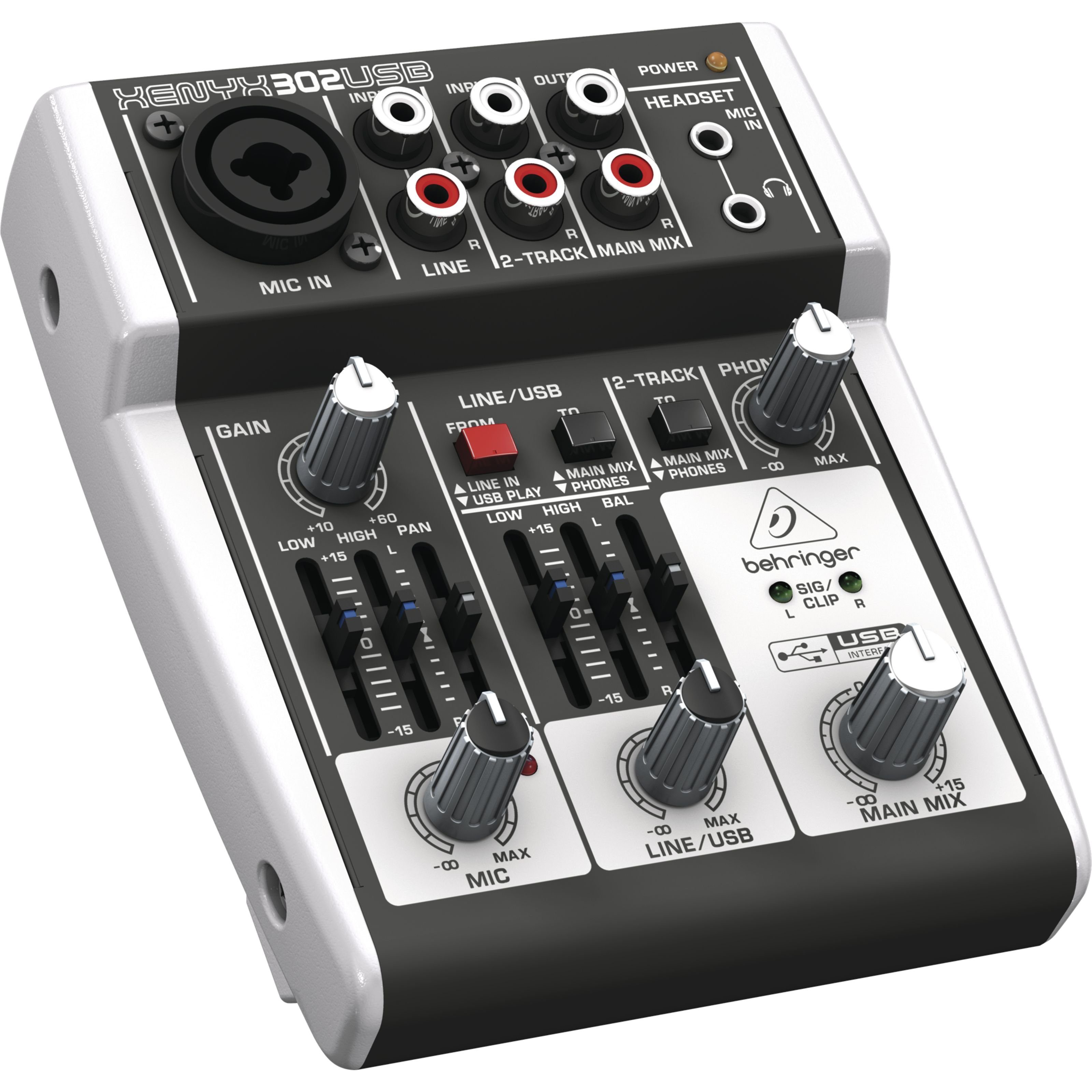 Behringer Mischpult, XENYX 302USB