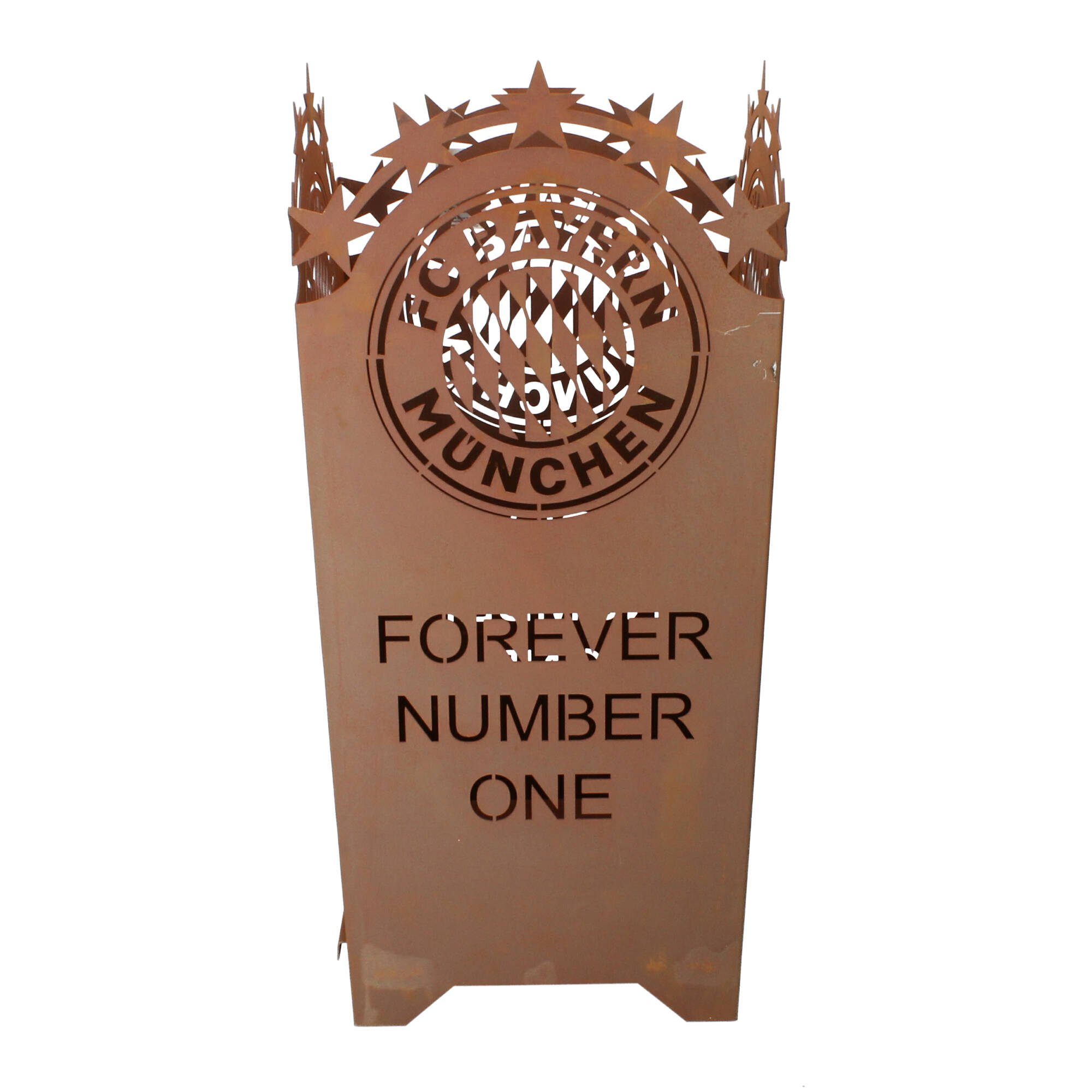 Ferrum Art Design Feuerkorb Edelrost Forever - FC Bayern München, FCB-001, (1-St)