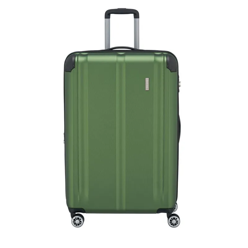 Travelite CITY Kofferset mit 4 Rollen Gr. L\/M\/S - Grün