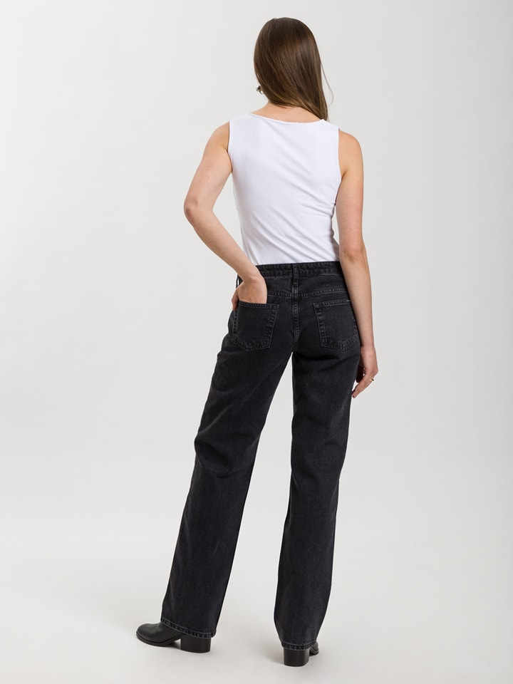 Cross Jeans Jeans - Regular fit - in Schwarz günstig kaufen