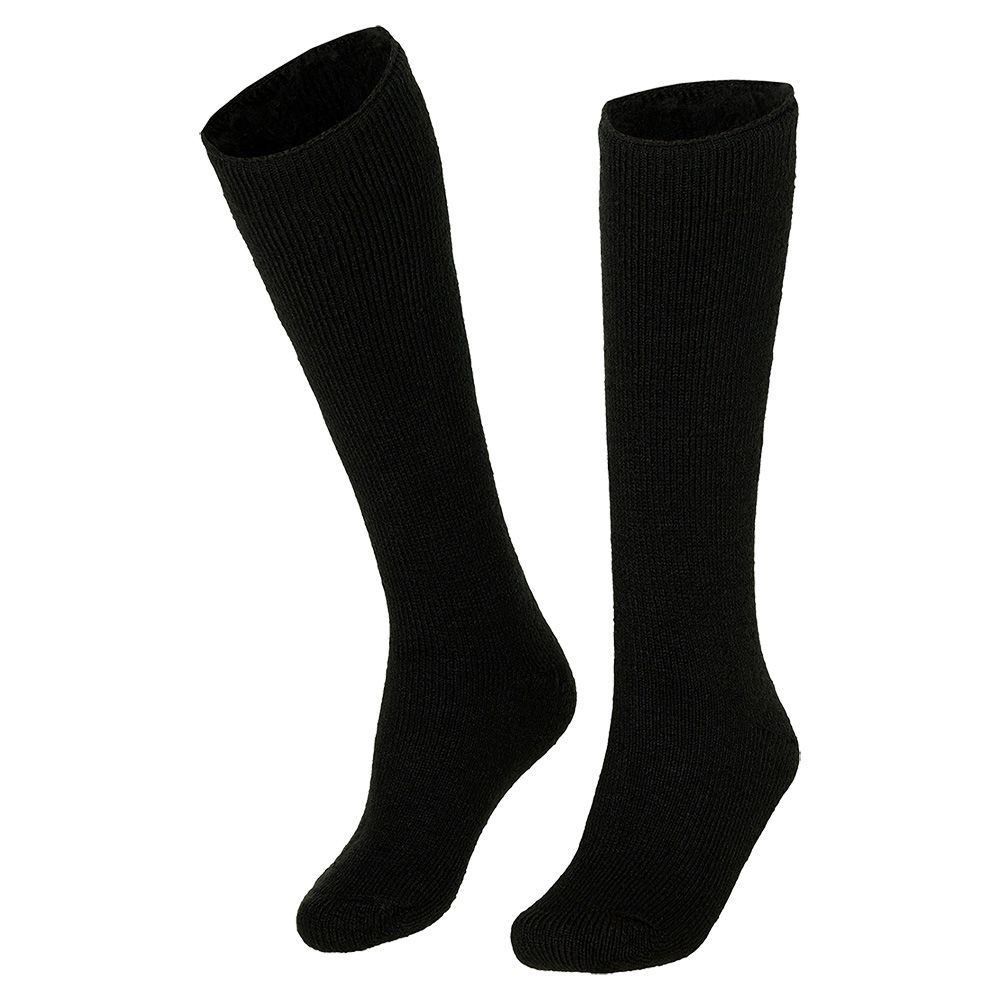 Heat Keeper Schwarze Damen Thermische Kniestrümpfe