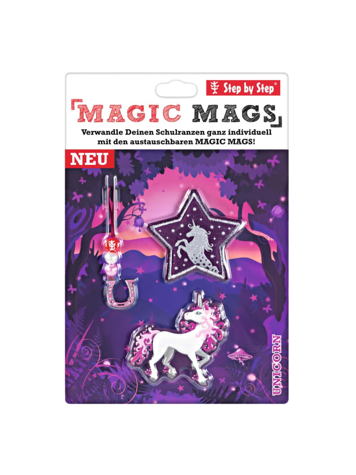 Step by Step Ranzen-Zubehör-Set MAGIC MAGS in Unicorn Nuala günstig kaufen onesize