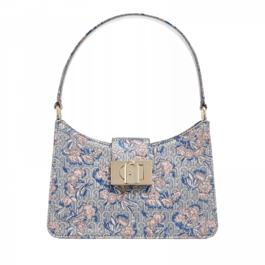 Furla - Furla Shoulder Bags Textil Silver - silber
