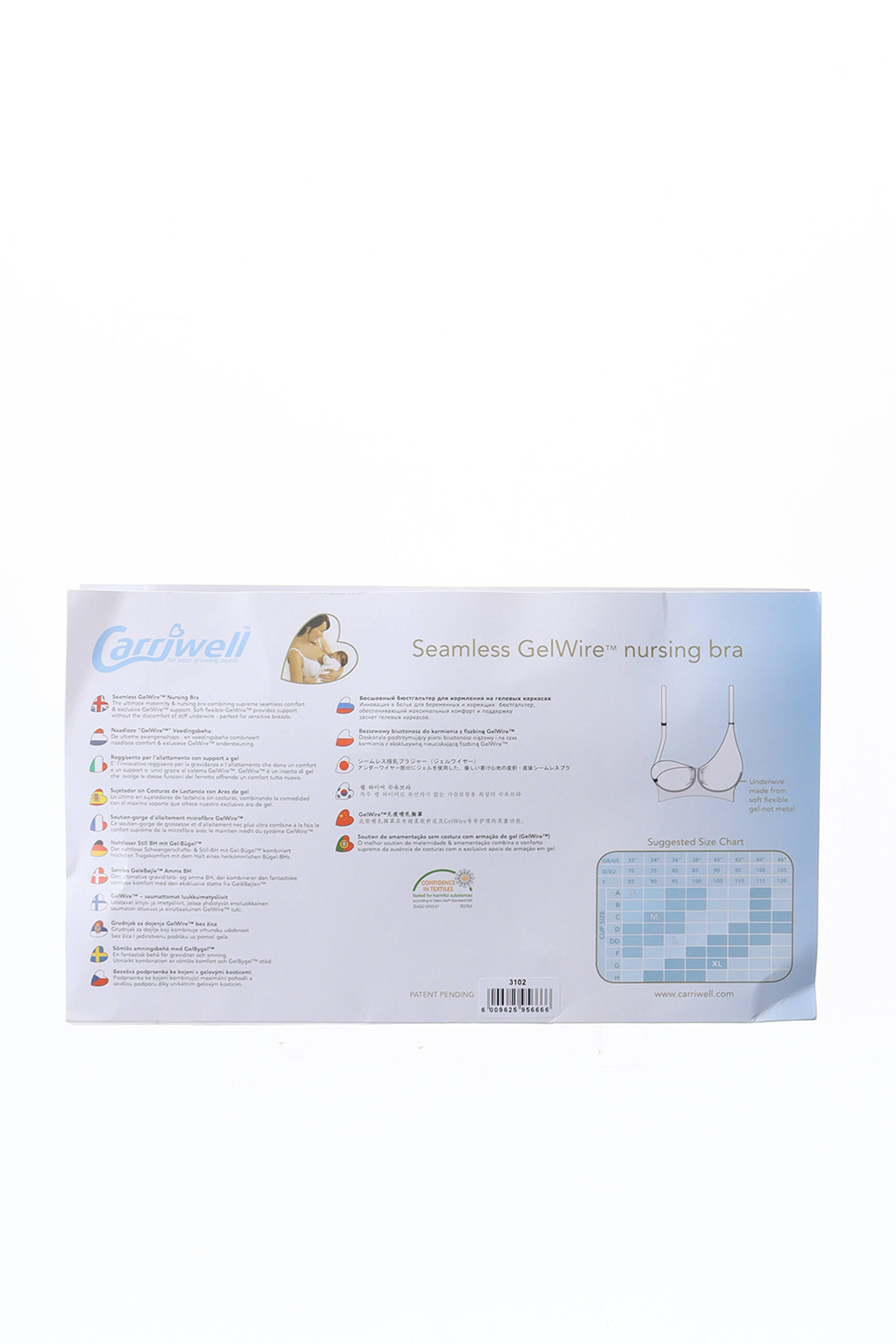 Carriwell Lingerie Maternite Femme couleur blanc