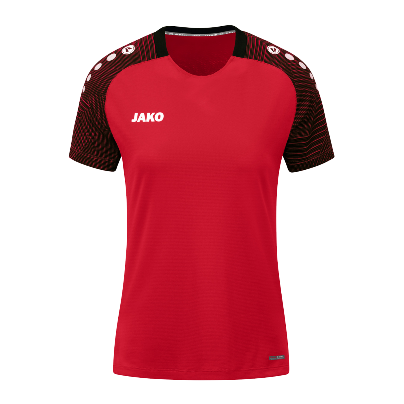 JAKO Performance T-Shirt Damen Rot Schwarz F101