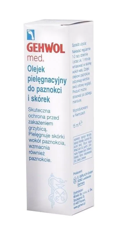 Λάδι περιποίησης νυχιών Gehwol