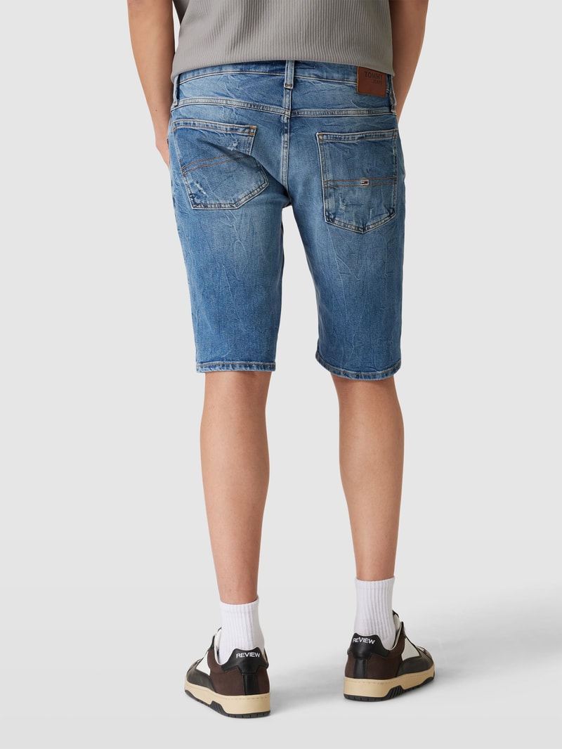 Jeansshorts im Destroyed-Look Modell 'RONNIE' in jeans