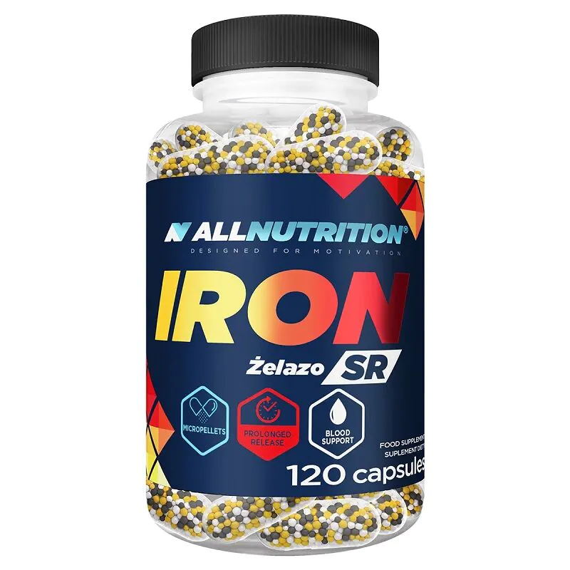 „Allnutrition Iron SR“ 120 kapsulių