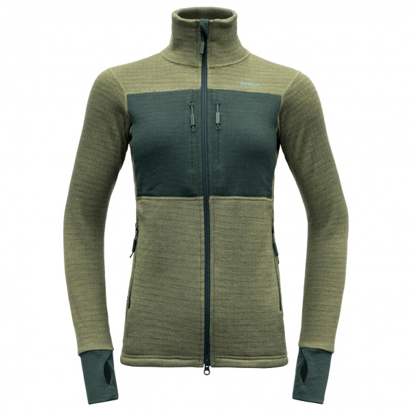 Devold - Women's Egga Grid Merino Jacket - Merinojacke
