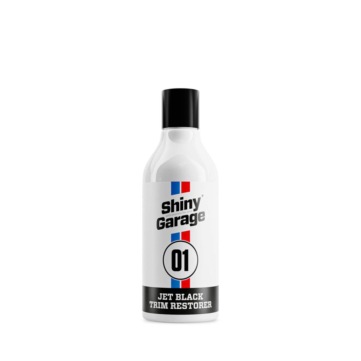 Shiny Garage Jet Black Trim Restorer Kunststoffpflege außen 250ml