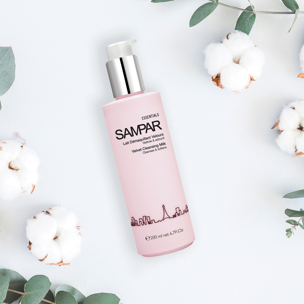 Sampar Lait Démaquillant Velours Nettoyant visage