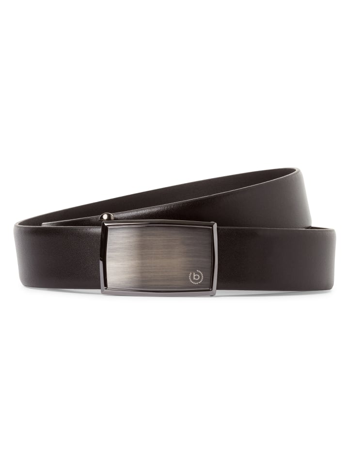 Bugatti Ledergürtel in schwarz - 0001 günstig kaufen